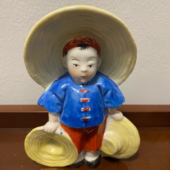 Vintage Ceramic Arts Studio Madison Wisconsin Asian Figures - Picture 5 of 9